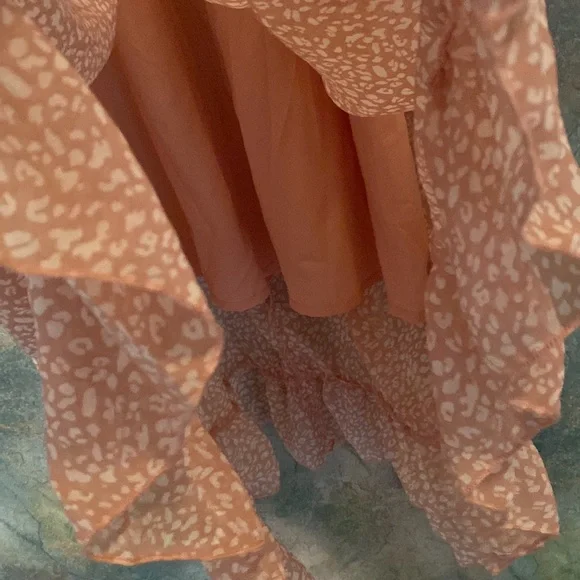 C+D+M Blush Print Ruffled Dress - Picture 5 of 6